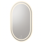 ZEQARA Oval Backlit Anti-Fog LED Mirror, 32" x 20" – studio