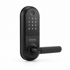 ZEQARA Fingerprint Smart Lock Set with Handle, Matte Black – studio